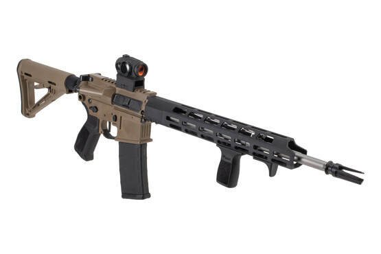 SIG M400 Tread 556 AR15 carbine features a lightweight M-LOK handguard